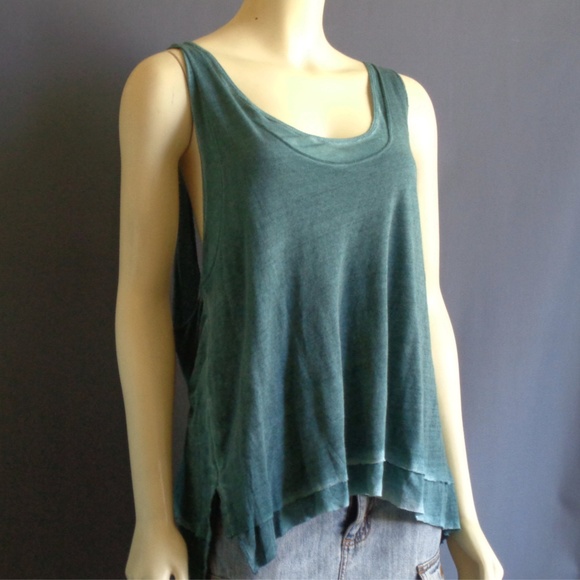 Free People Tops - Free People We the Free Karmen Layered Tank Top M
